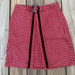 Sara Jane Tweed 15% Wool Skirt 6 lined Colors are amazing! Pink coral black.